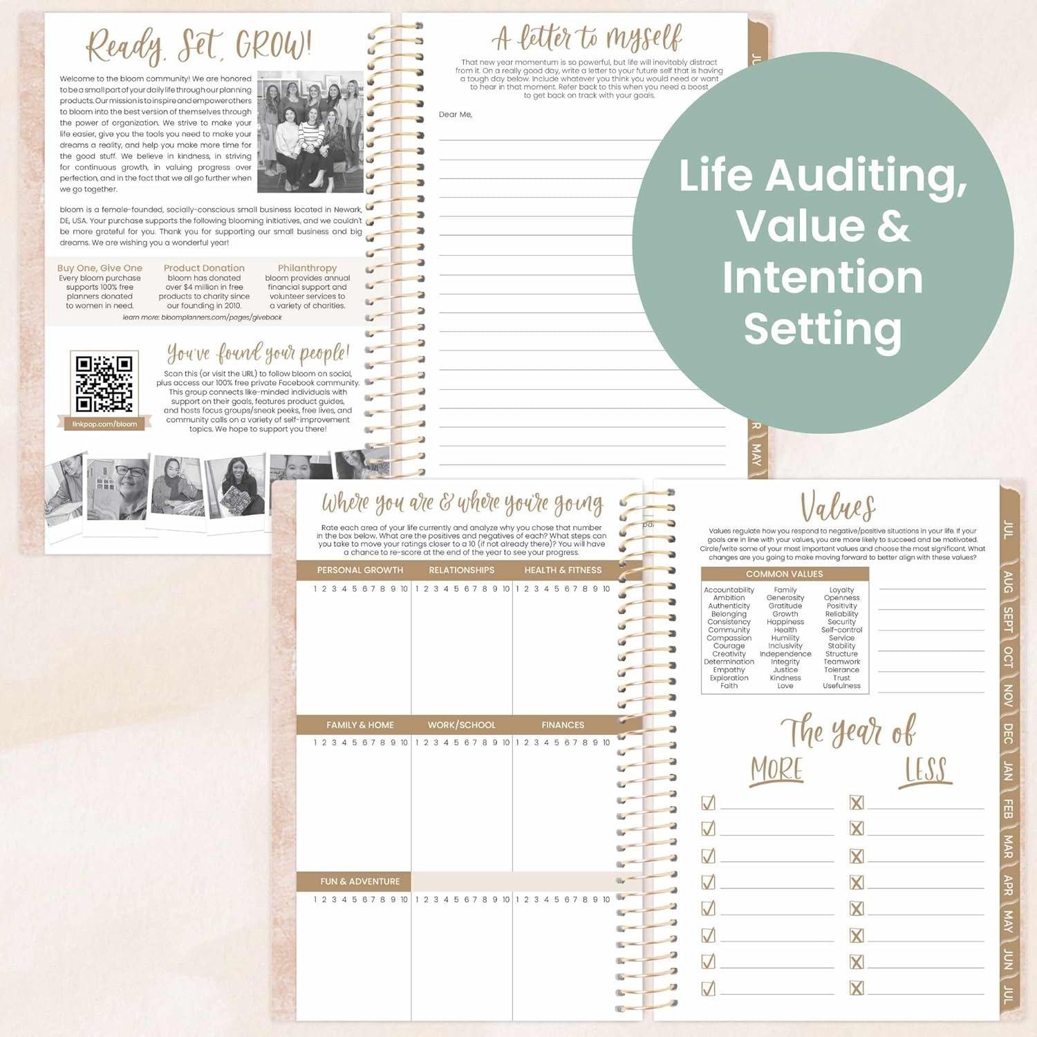 image:imagebloom daily planners 20252026 Academic Year Pocket Planner July 2025 July 2026 4 x 6 MINI Weekly Monthly Agenda Organizer amp Calendar Book Ocean Oasis