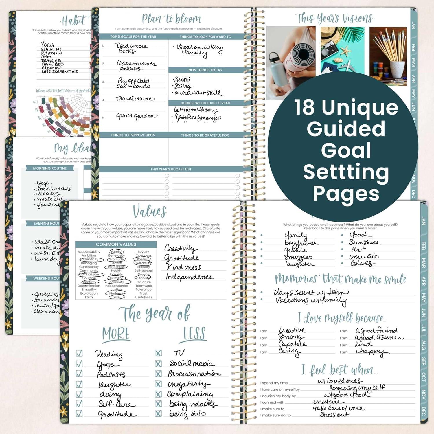 image:imagebloom daily planners 2026 Pocket Planner 4 x 6 January 2026 December 2026 MINI WeeklyMonthly Agenda Organizer amp Calendar Book Wildflower MountainsideBe Kind
