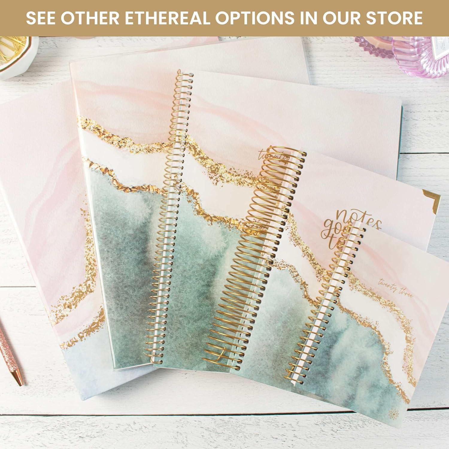 image:imagebloom daily planners Decorative File Folders Set of Six Letter Size 85 x 11 Organizers 13 Cut Tabs Assorted Floral Designs Garden PartyEthereal Marble