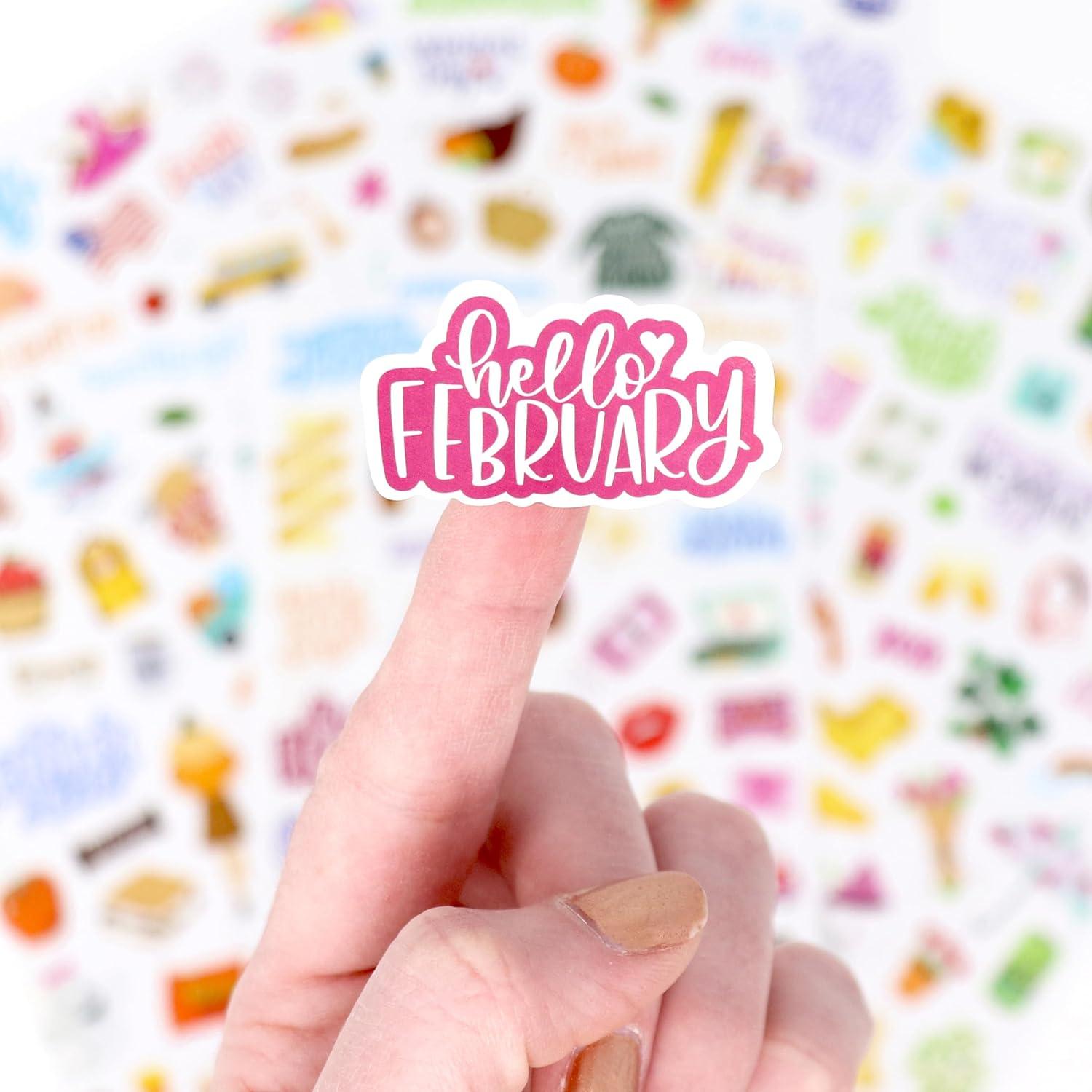 image:imagebloom daily planners Seasonal Bucket List Planner Stickers Spring Summer Fall Winter Activity Goals for Adults 8 Sheets 275 Illustrations Adventure Icons for Planning or ScrapbookingNew Holiday Sticker Pack