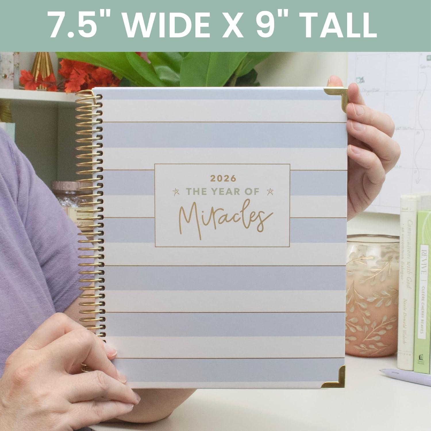 image:imagebloom daily planners x Cleerely Stated 2026 Planner January 2026 December 2026 Hardcover Calendar Year Organizer Religious Faith Based MonthlyWeekly Christian Agenda Book 7 x 9