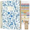Blue & White Floral 2026-27