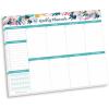 Horizontal Weekly Planner - Floral