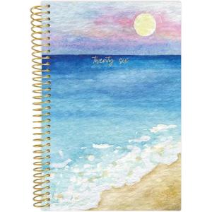 image:imagebloom daily planners 2026 Planner January  December Calendar Year Organizer  55 x 825  Weekly amp Monthly Agenda Book with Stickers amp Bookmark  Mystical MountainsCoastal Calm