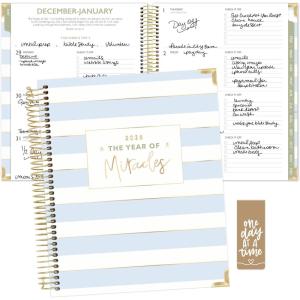 image:imagebloom daily planners x Cleerely Stated 2026 Planner January 2026  December 2026 Hardcover Calendar Year Organizer  Religious Faith Based MonthlyWeekly Christian Agenda Book  7 x 9