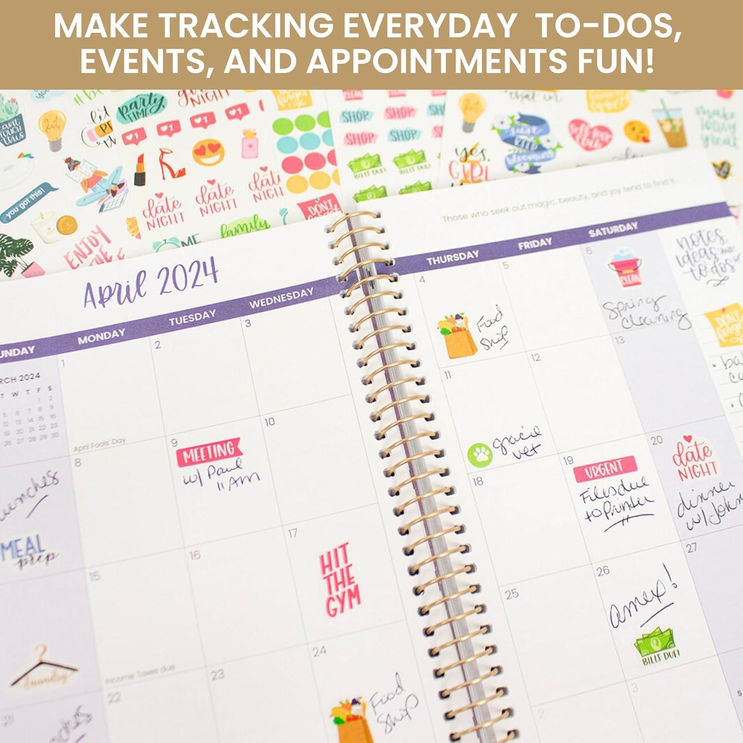 image:imageBloom Daily Planners Productivity Stickers Variety Sticker Pack Six Sticker Sheets Per PackProductivity Sticker Pack