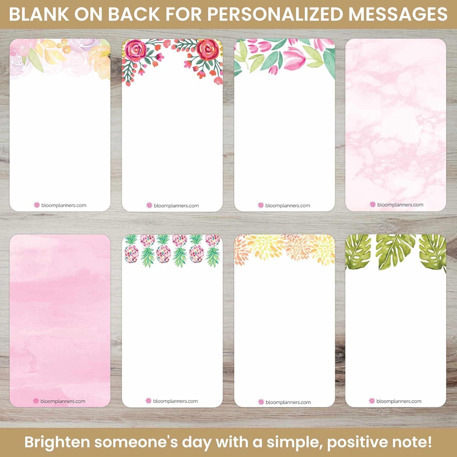 image:imagebloom daily planners Act of Kindness Deck Set of 30 Mini Encouragement Cards with Positive Quotes Small 2 x 35 Cards Assorted DesignsEncouragement Cards