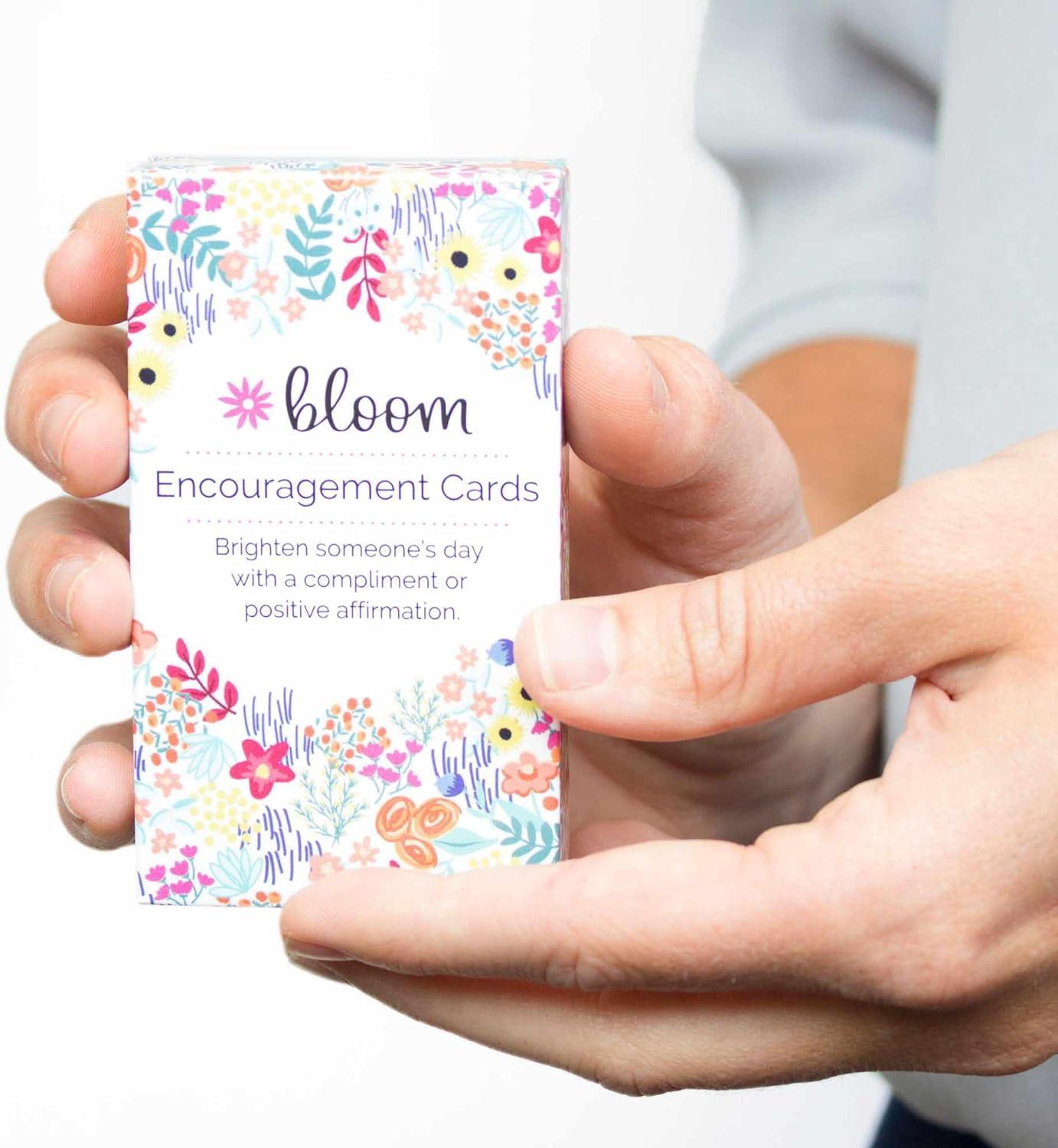 image:imagebloom daily planners Act of Kindness Deck Set of 30 Mini Encouragement Cards with Positive Quotes Small 2 x 35 Cards Assorted DesignsEncouragement Cards