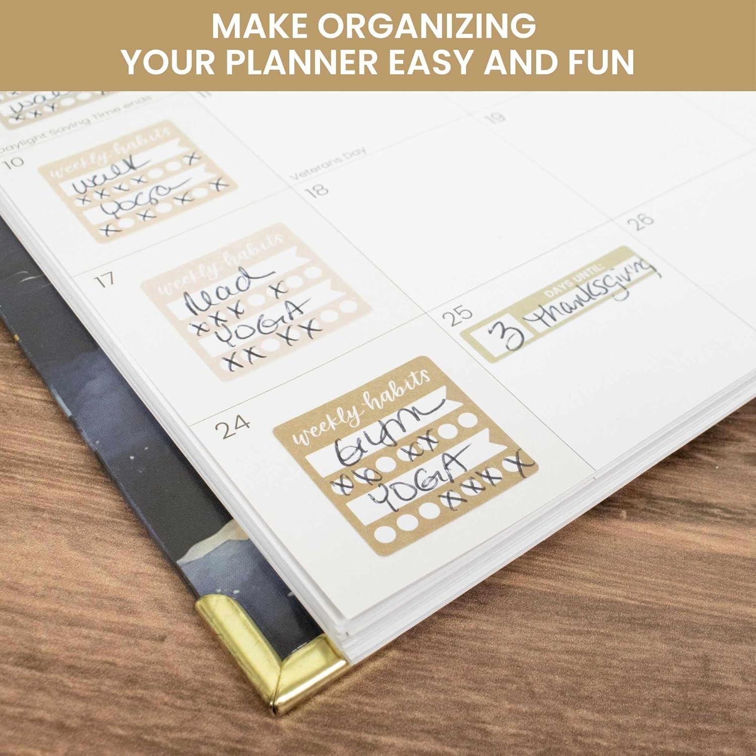 image:imagebloom daily planners Color Coding Planner Stickers Muted Neutrals 14 Minimalist Dot Labels Six Sheets 1000 Stickers Per Pack Sweater WeatherAesthetic Boho