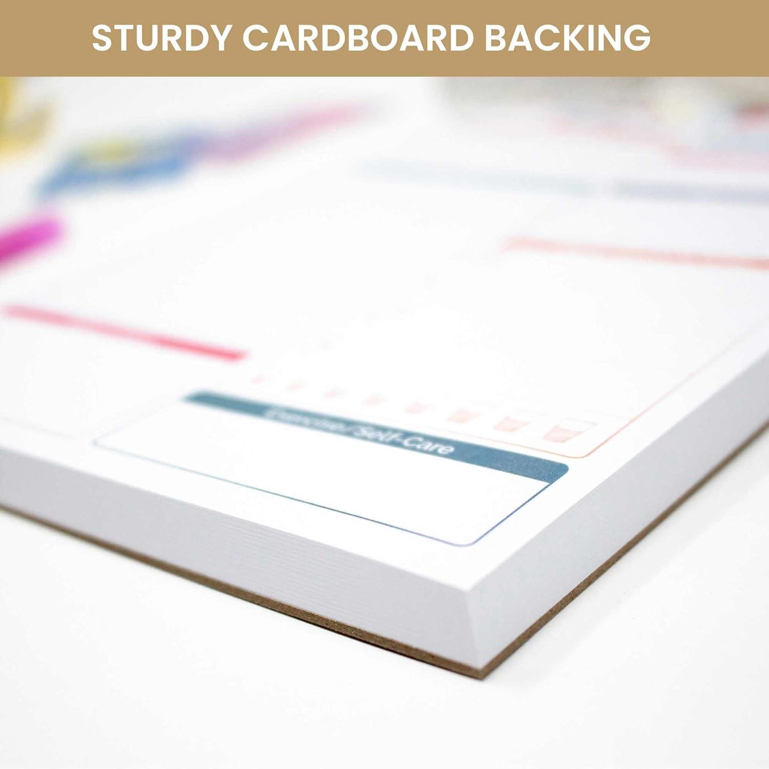 image:imagebloom daily planners Daily Planning System Tear Off toDo Pad Undated Checklist Notepad Organizer with Perforated Sheets 6 x 9 Floral DotsFloral Dots