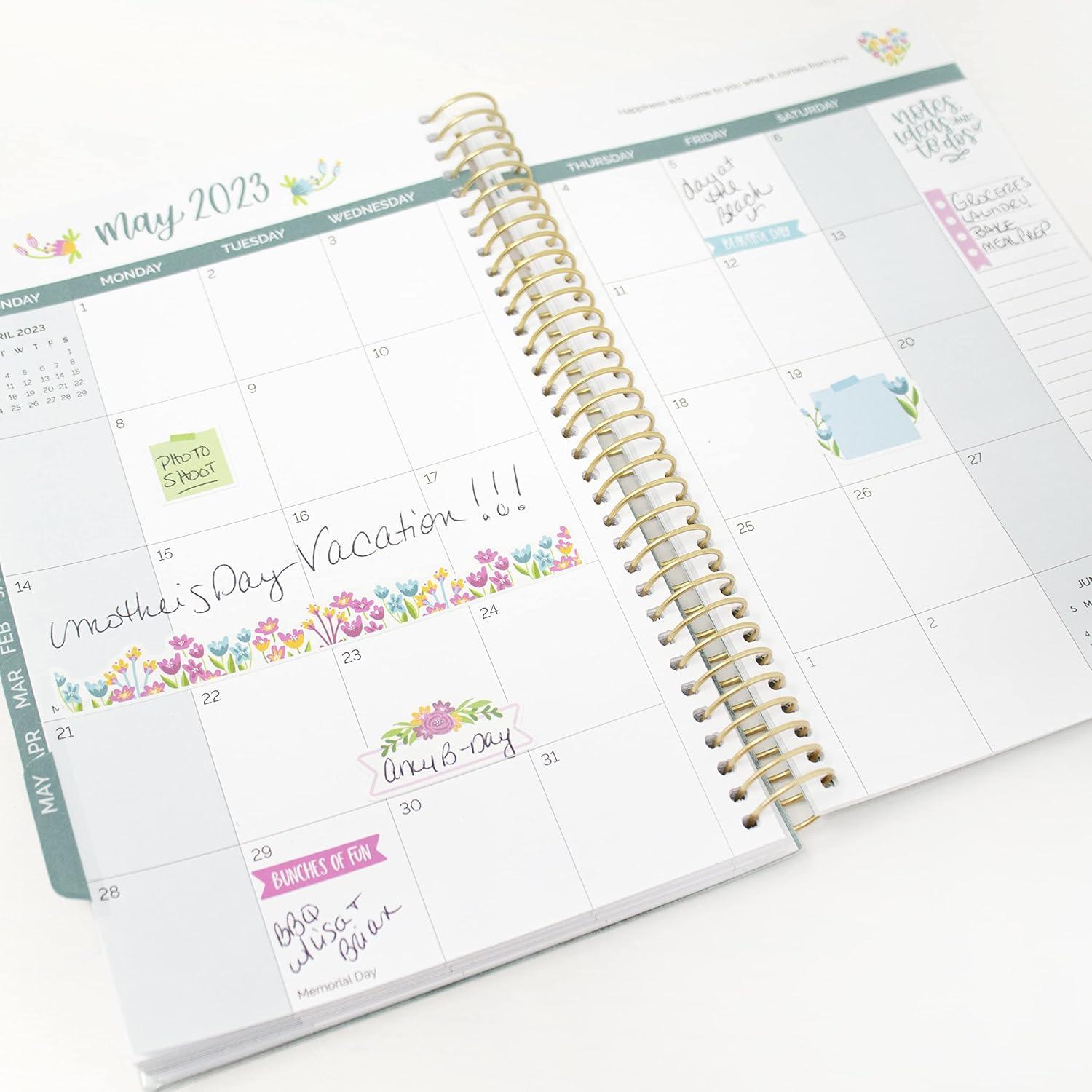 image:imagebloom daily planners New EngagementWedding Planning Stickers Variety Pack 6 Sheets 390 HandDawn Illustrations and Phrases Per PackDecorative Floral Pack