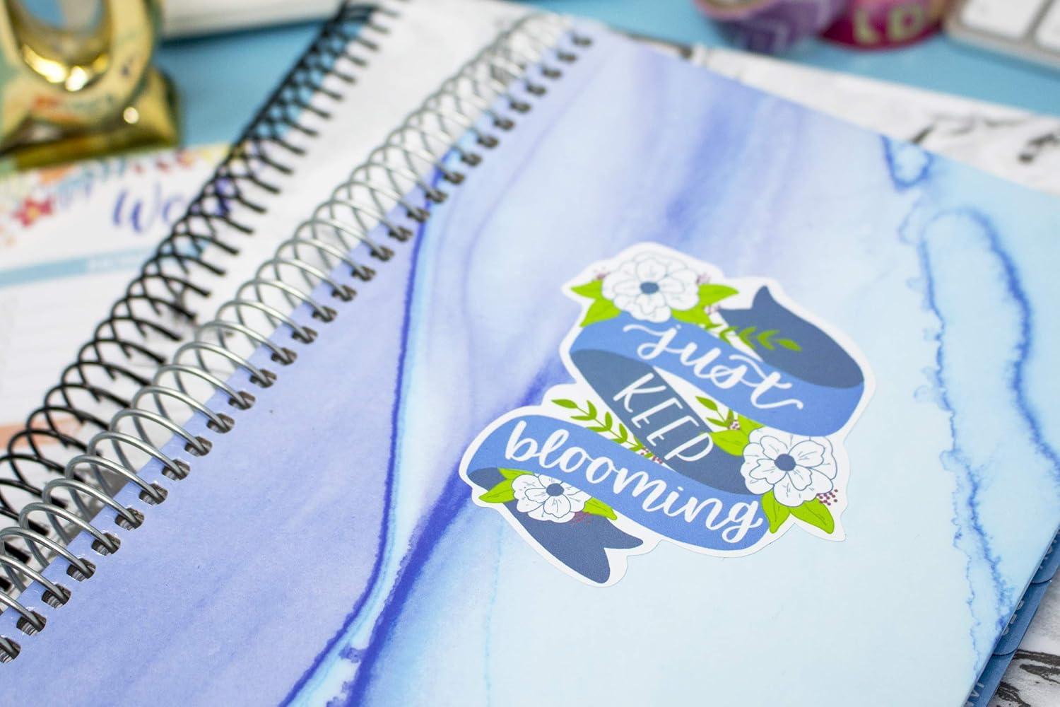 image:imagebloom daily planners Vinyl Sticker Set 5 Colorful HandDrawn Decals for Laptops Water Bottles amp More 35 Positivity Pack