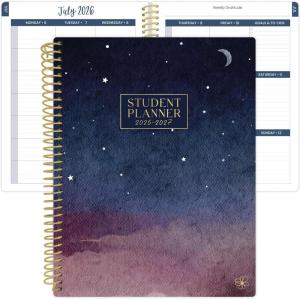 image:imageDaisy by bloom daily planners 20262027 Academic Year Student Planner July 2026  July 2027  Elementary Through Middle School Calendar Agenda Book  7 x 9  CheckeredStargaze