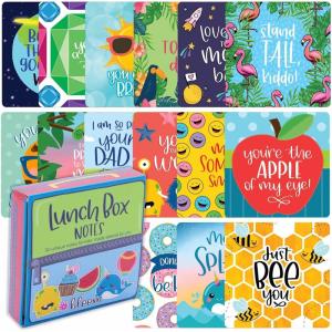 image:imagebloom daily planners Lunch Box Notes for Kids  Cute Back to School Lunch Accessories  Set of 30 Inspirational Cards for Girls Boys amp Teens 3 x 3  Lunchbox Love Notes  Assorted DesignsLunch Box Notes