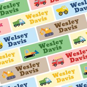 image:imagebloom daily planners Personalized Name Labels for Daycare and School 1 Sheet 30 Stickers  Custom Name Stickers for Clothing Tags Water Bottles amp School Supplies Matte Finish  BohoTrucks